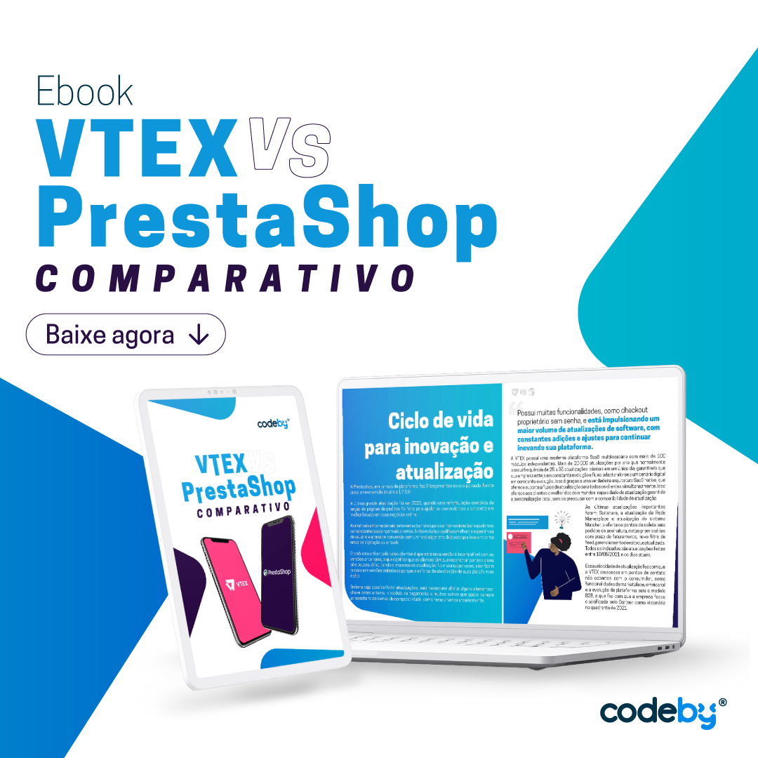 Artes Divulgação - Ebook PrestaShop x Vtex_Post